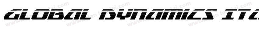 Global Dynamics Ital字体转换
